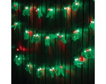 40 Pack LED Holly Lights