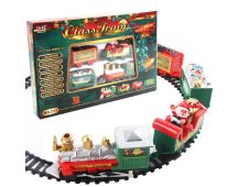 Realistic Christmas Electric Train Set