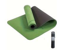 Sport TPE Yoga Mat Exercise Workout Mats Fitness Mat for Home Gym Green 8mm