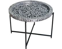 MOTHER OF PEARL NOIR OPULENCE COFFEE TABLE