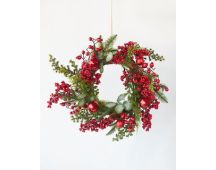 Berry Ball Wreath 50cm