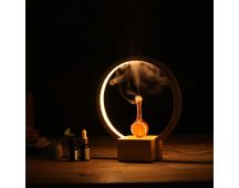 LUNA (Nebuliser+Ringlight) - Waterless Diffuser | Essential oil Burner | Aromatherapy| Home Fragrance