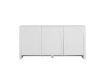 Dome White 3 Doors Sideboard