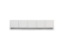 Dome White TV Unit