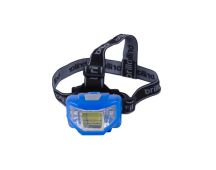 5 Mode Headlamp with COB LED Technology-Blue/Black - Blue