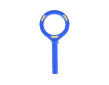 Brillar Light Up Magnifying Glass with COB LED Technology-Black/Navy