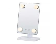 Clevinger Bel Air Led Illuminated Makeup Vanity Mirror Adjustable Tilt Function