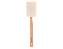 Clevinger Eco Loofah Back Scrubber with Wood Handle