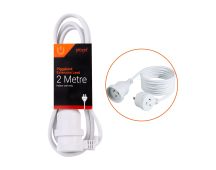 2 Meters Piggyback Extension Power Outlets Lead