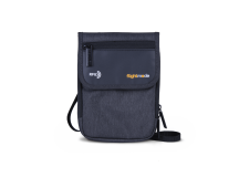 Flightmode RFID Neck Pouch - Charcoal