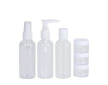 6 Pcs Travel Bottle Set with PVC Storage Bag