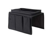 Sofa Armrest Fabric Organiser Side Pouch Storage Bag Damp Proof Double Sided