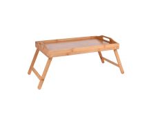 Foldable Bamboo Bed Tray / Breakfast Serving Table