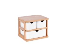 Bamboo Fibre Storage Drawer Set