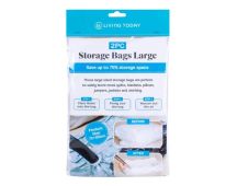 Living Today 2 Pack Vacuum Compression Storage Bags Large