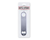 Stainless Steel Contemporary Flat Bar Blade Bottle Opener