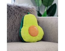 2 Ways Reversible Microfibre Travel Pillow-Avocado/Watermelon