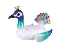 Lazy Dayz Inflatable Peacock Ride-on Float 135cm