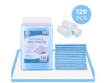 120pk Adult Disposable Bed Underpads 60 x 90cm