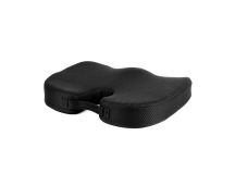 Memory Foam Car Office Seat Cushion with Black Cover