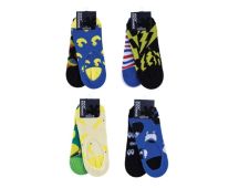 8 Pairs Unisex Novelty No Show Sock Cotton #1