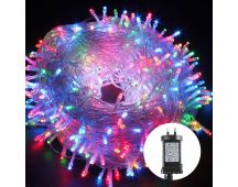 100 Low Voltage LED Fairy Lights 8 Function Memory Hold Christmas Decoration Multicolor