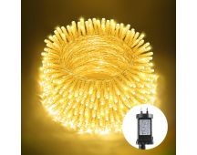 100 Low Voltage LED Fairy Lights 8 Function Memory Hold Christmas Decoration Warm White