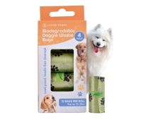 LIVINGTODAY 60 Biodegradable Unscented Pet Dog Poop Waste Bags