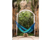 Outdoor undercover cotton Mayan Legacy hammock Family size Oceanica