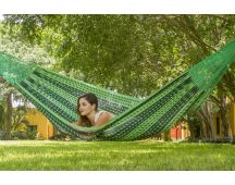 Outdoor undercover cotton Mayan Legacy hammock King size Jardin