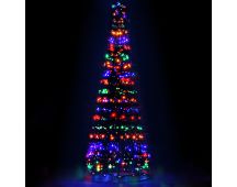 Jingle Jollys Solar Christmas Tree 3.6M 400 LED Xmas Tree Decor 8 Light Modes